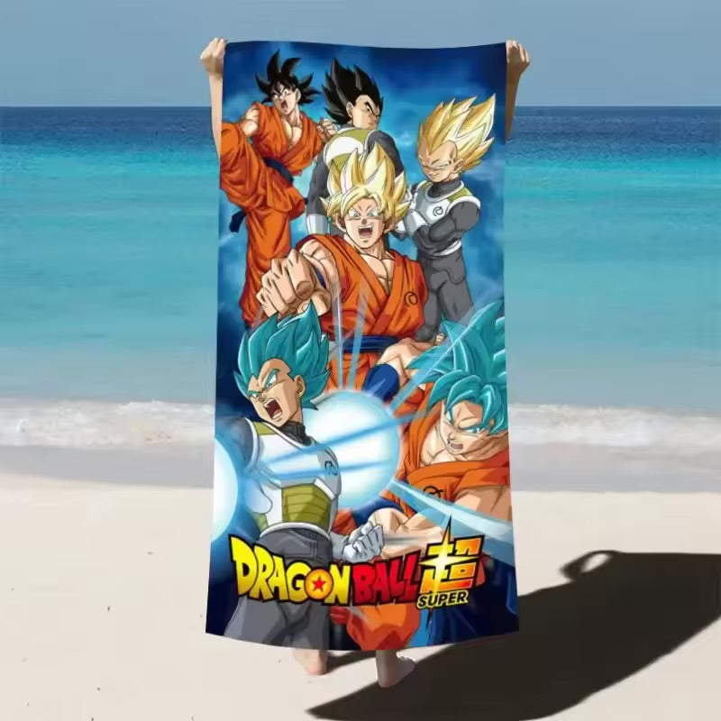 dbz beach towel
