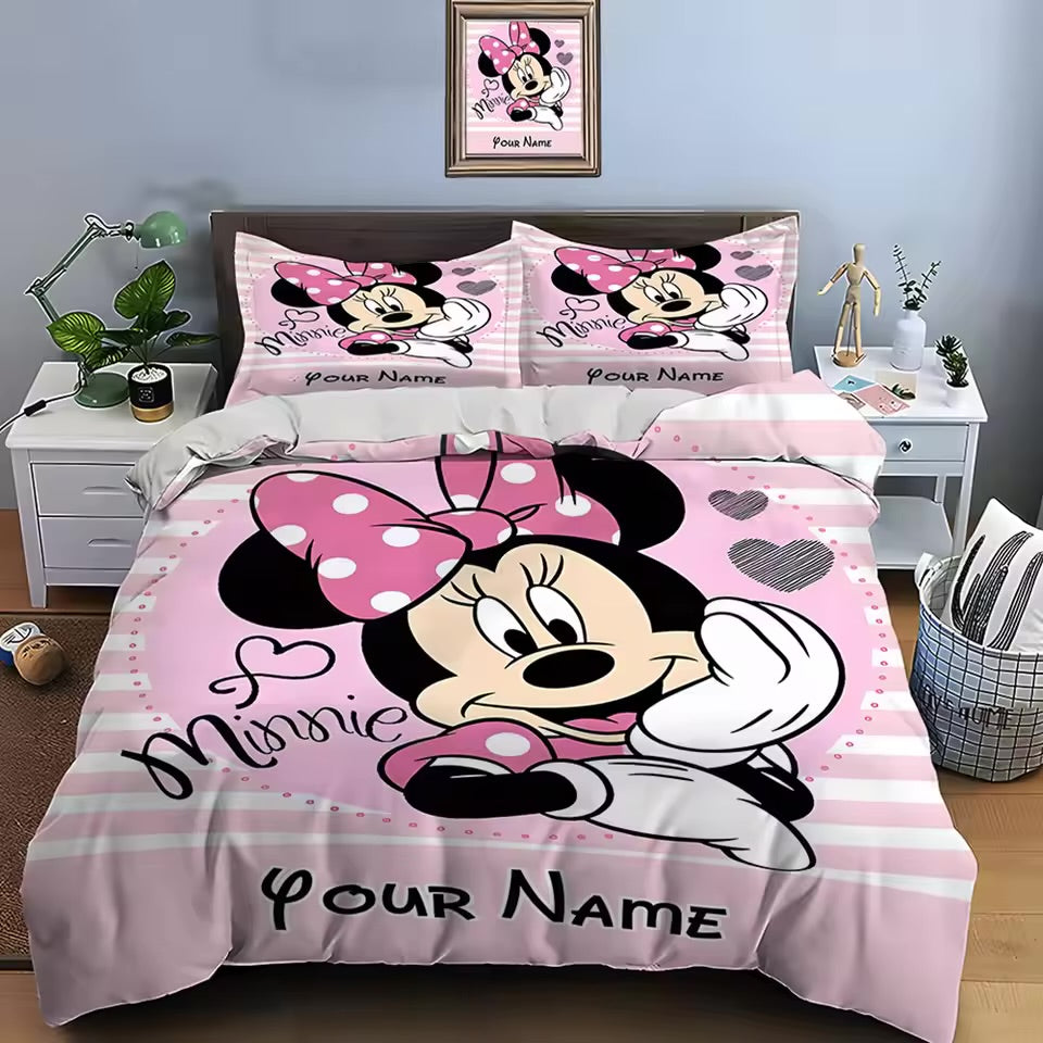 kids name quilt cover