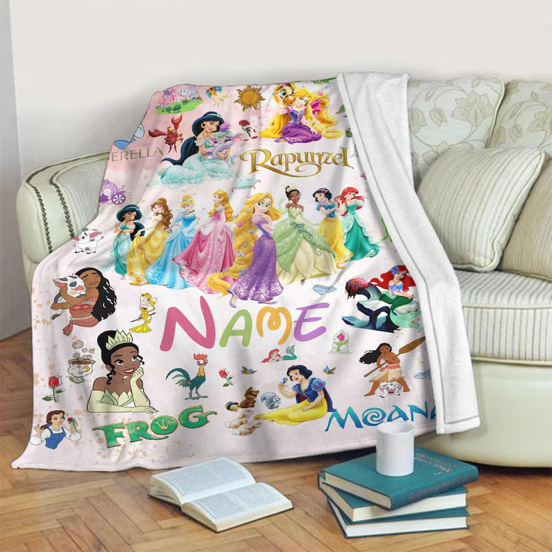 personalised cuddle blanket