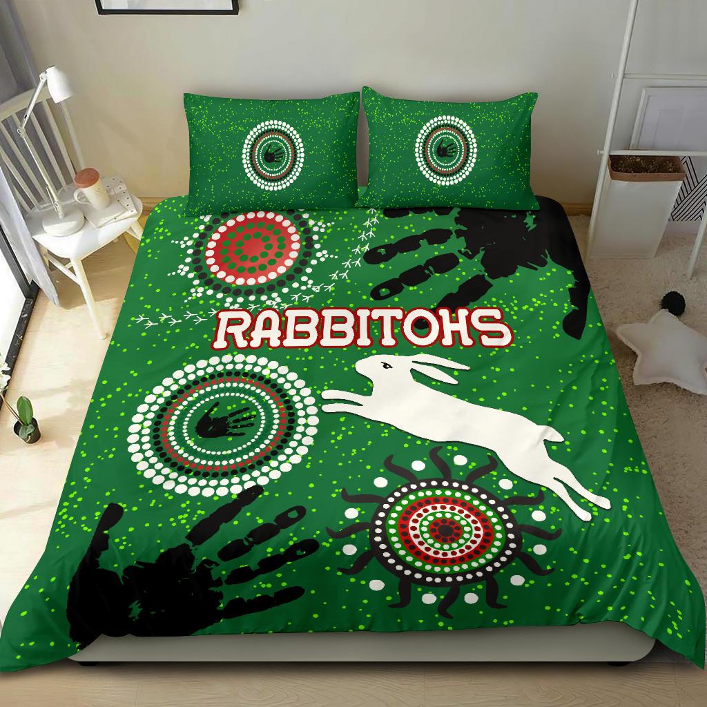 South Sydney Rabbitohs NRL quilt cover bedding