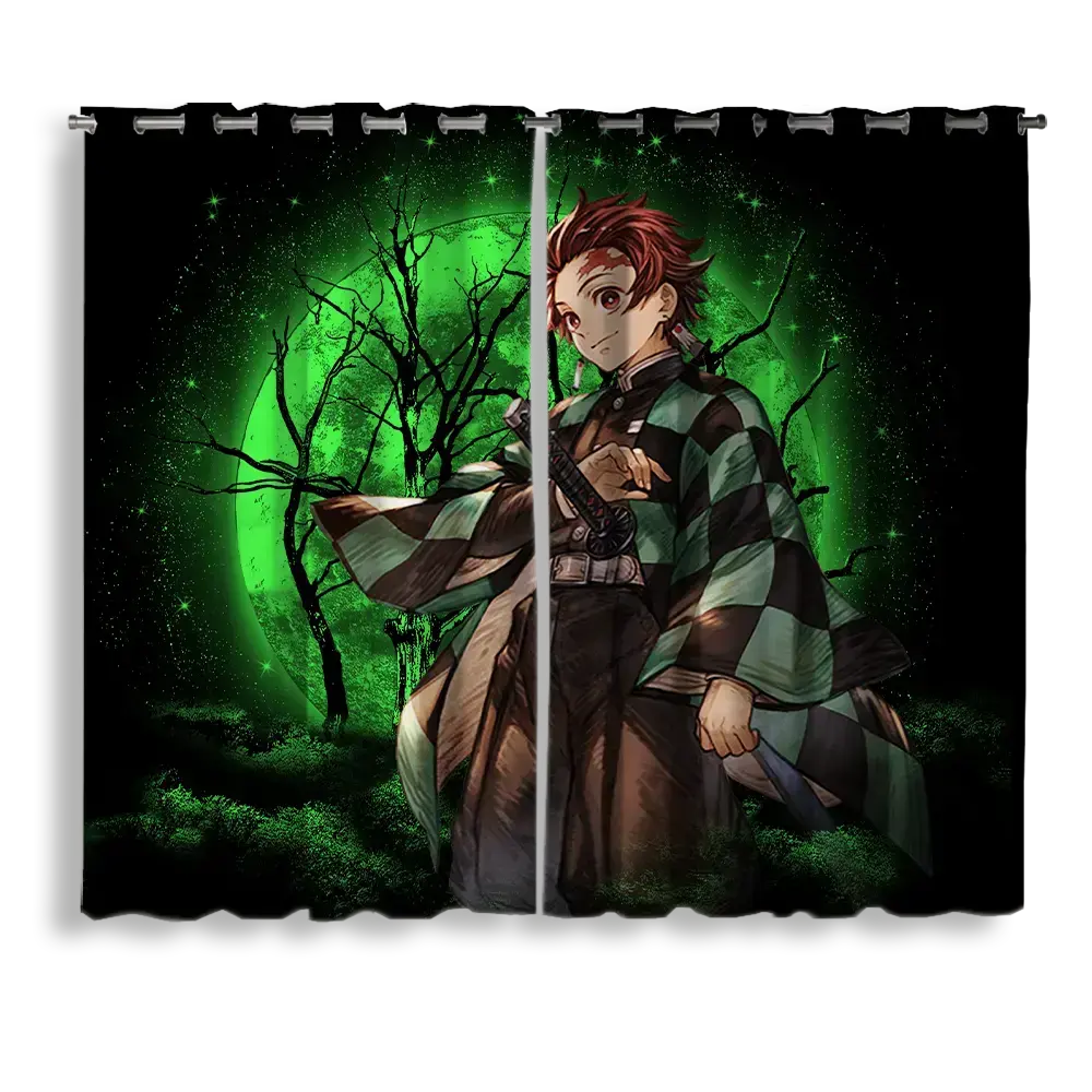 Demon Slayer Blackout Curtain