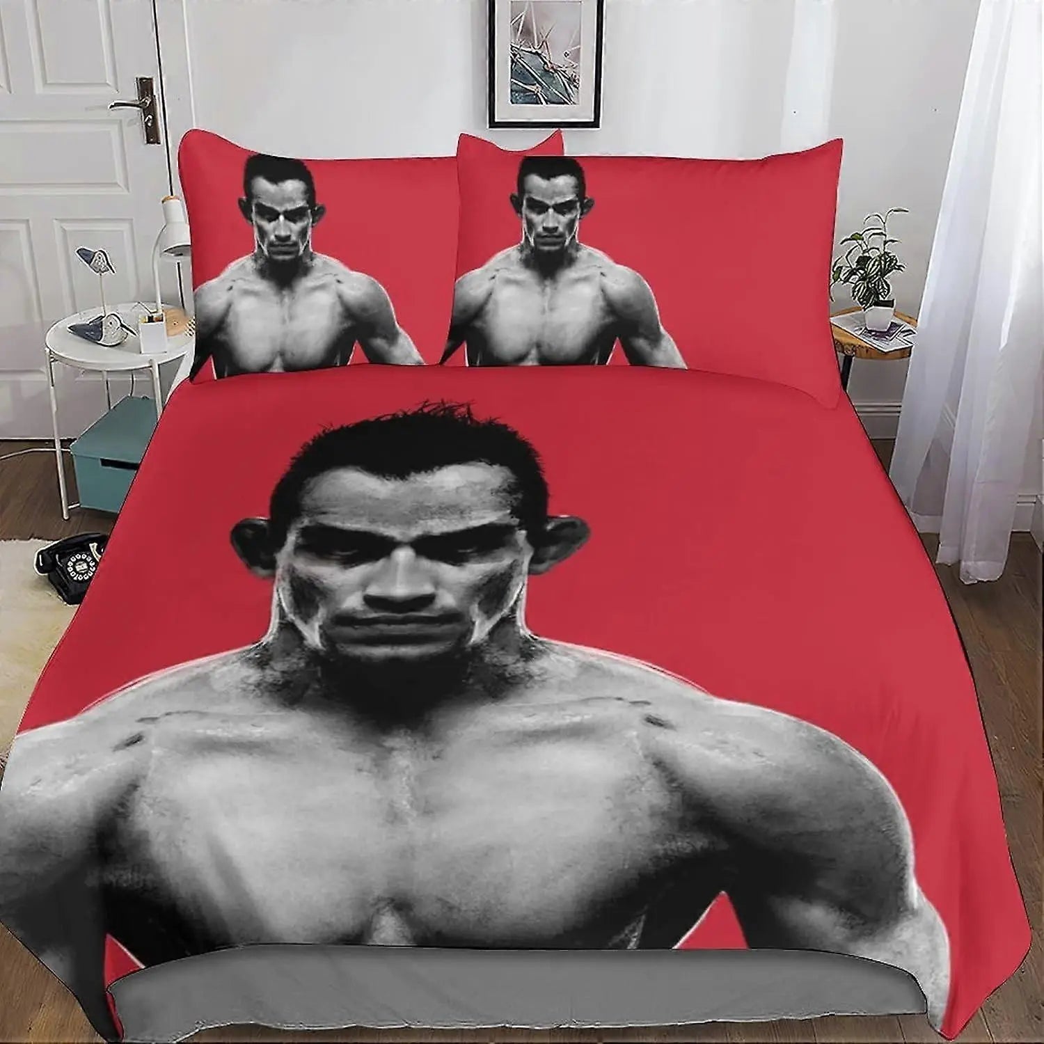 Tony Ferguson Bedding Set – UFC Fighter Comforter Cover for MMA Fans and Combat Sports Bedroom Decor